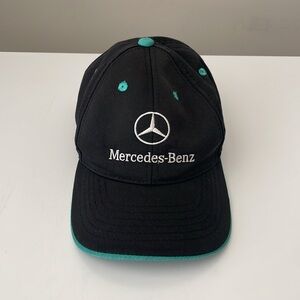 Mercedes Benz Collection Embroidered Adjustable Cap Canadian Flag Black